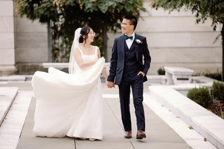 Fall Wedding at Glidden House